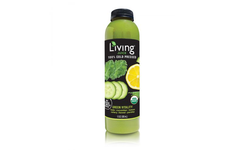 Cold Pressed Juice - Organic Green Vitality (Living Juice)