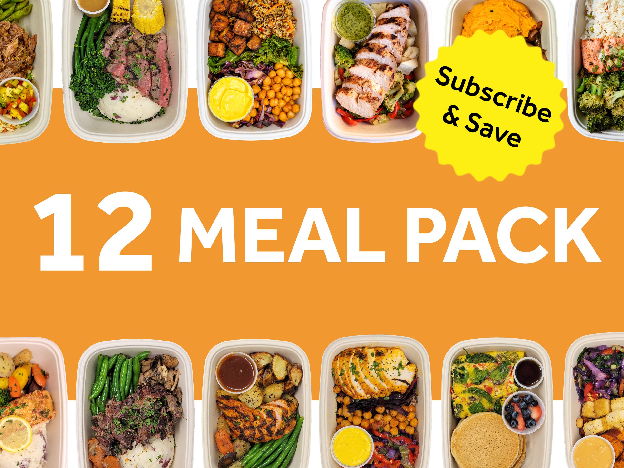 12 Meal Pack (Subscribe and Save)