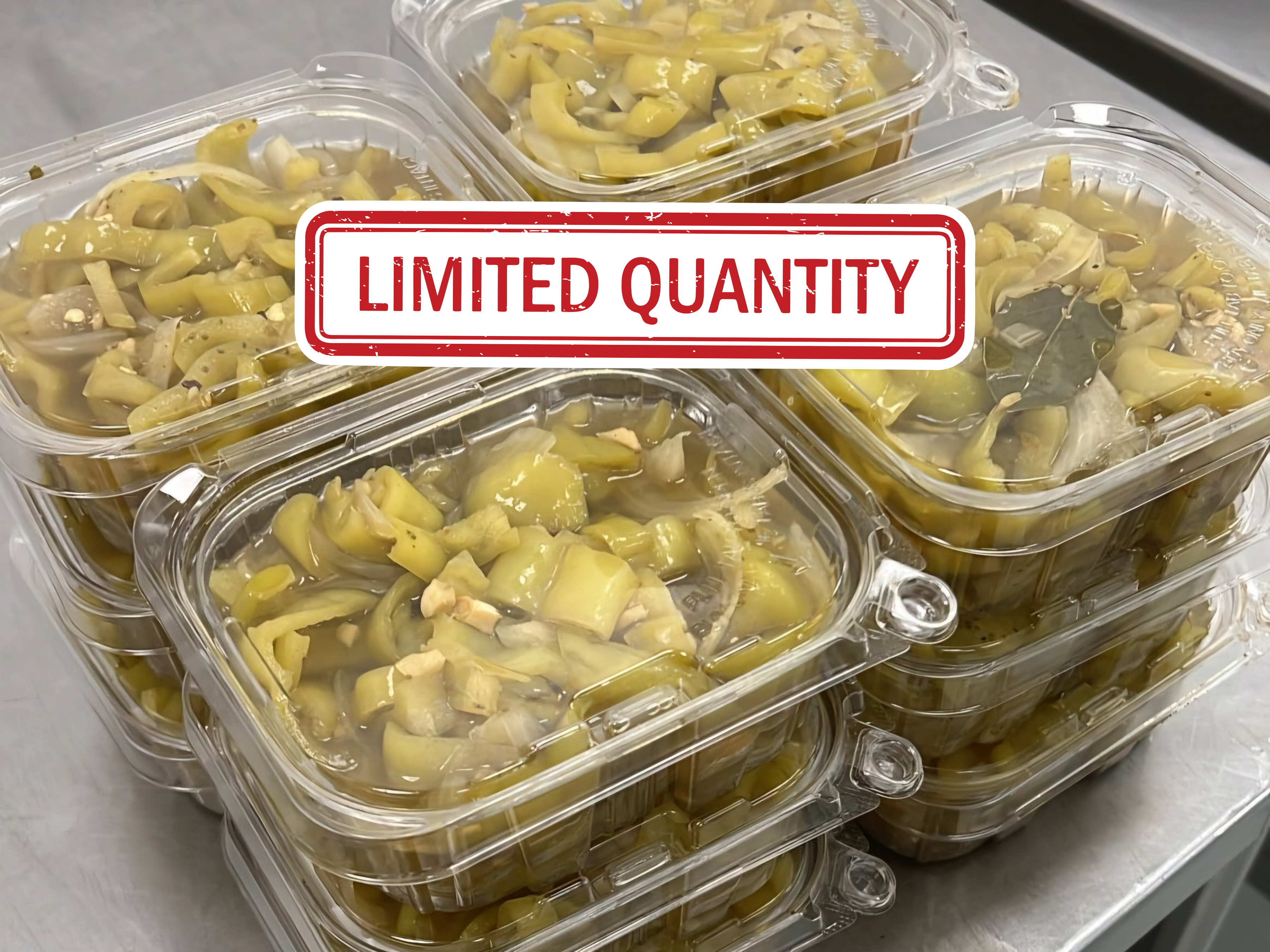 Limited Special - House Pickled Italian Sweet Peppers (16oz)