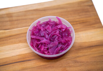 Bottled Side - Pickled Red Onions Bottled Side - Pickled Red Onions