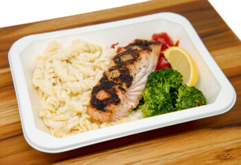 Seafood - Simple Grilled Salmon w/ Peppers Seafood - Simple Grilled Salmon w/ Peppers