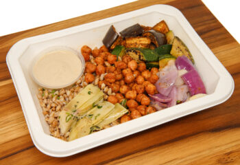 Vegan - Roasted Chickpea Garden Bowl Vegan - Roasted Chickpea Garden Bowl